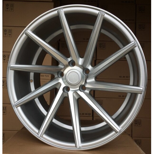 R20x8.5 5X114.3 ET 35 73.1 B1059 Polished Silver (MS) For RACIN (Z1) (RIGHT SIDE (Style Vossen) R20x8.5 5X114.3 ET 35 73.1 B1059 Polished Silver (MS) For RACIN (Z1) (RIGHT SIDE (Style Vossen)