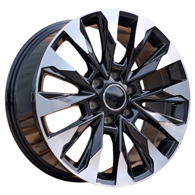 R20x8.5 5X150 ET 50 110.5 B1734 Black Polished (MB) For 4X4 (K3) R20x8.5 5X150 ET 50 110.5 B1734 Black Polished (MB) For 4X4 (K3)