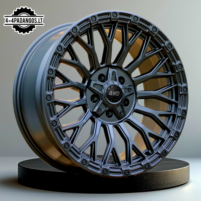R20x9 5X127 ET 18 71.5 A1894 Black Half Matt (BLHM) For 4X4 (P) R20x9 5X127 ET 18 71.5 A1894 Black Half Matt (BLHM) For 4X4 (P)