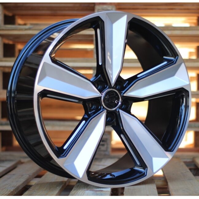 R21x9 5X112 ET 31 66.5 A5470 Black Polished (MB) For AUD (K4+P) (MILLING) R21x9 5X112 ET 31 66.5 A5470 Black Polished (MB) For AUD (K4+P) (MILLING)