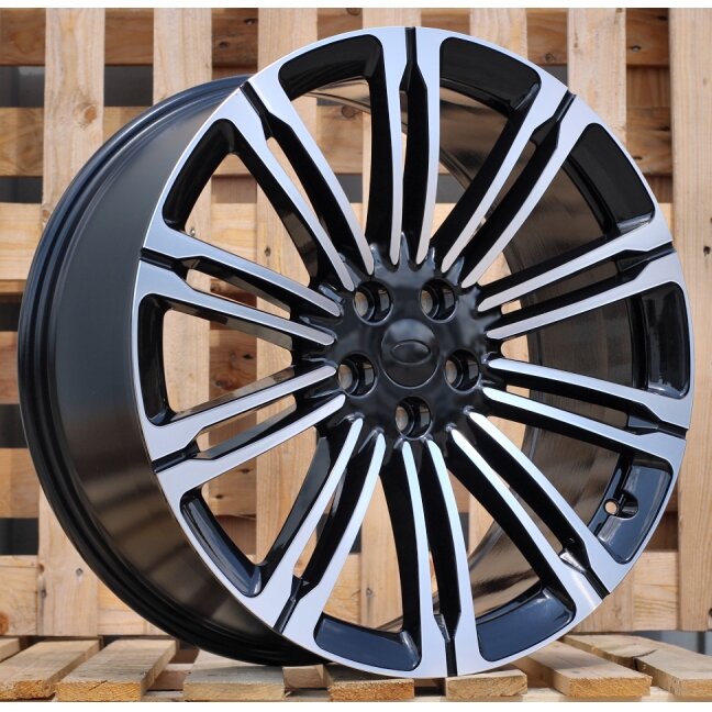 R23x9.5 5X120 ET 42.5 72.6 3S1066V (IN1125V) Black Polished (MB) For LAND (P2) ((For M14x1.5 bolts)) R23x9.5 5X120 ET 42.5 72.6 3S1066V (IN1125V) Black Polished (MB) For LAND (P2) ((For M14x1.5 bolts))