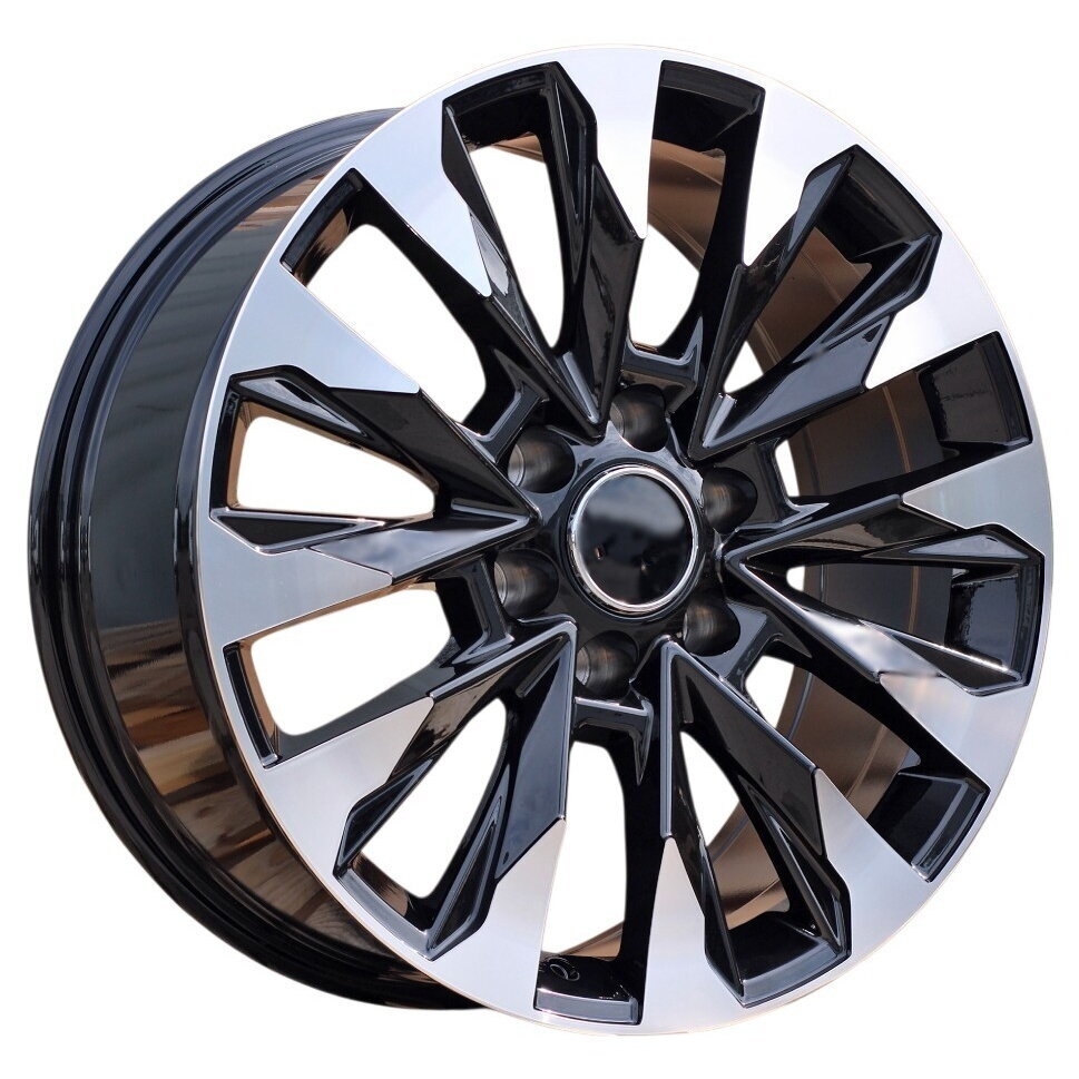 R20x8.5  5X150  ET  50  110.5  B1734  Black Polished (MB)  For 4X4  (K3)