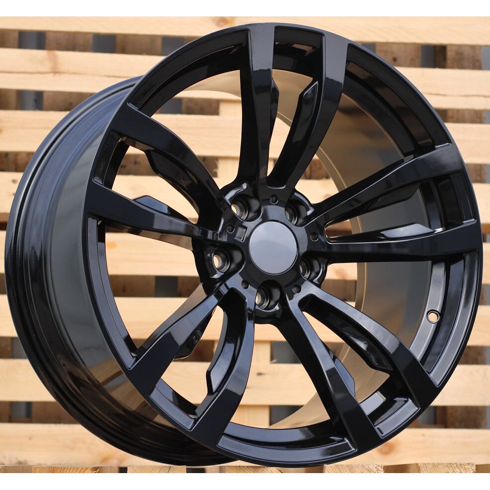 R20x10  5X120  ET  40  74.1  B1057  (IN5184)  Black (BL)  For BMW  (K8)  (Rear+Front)