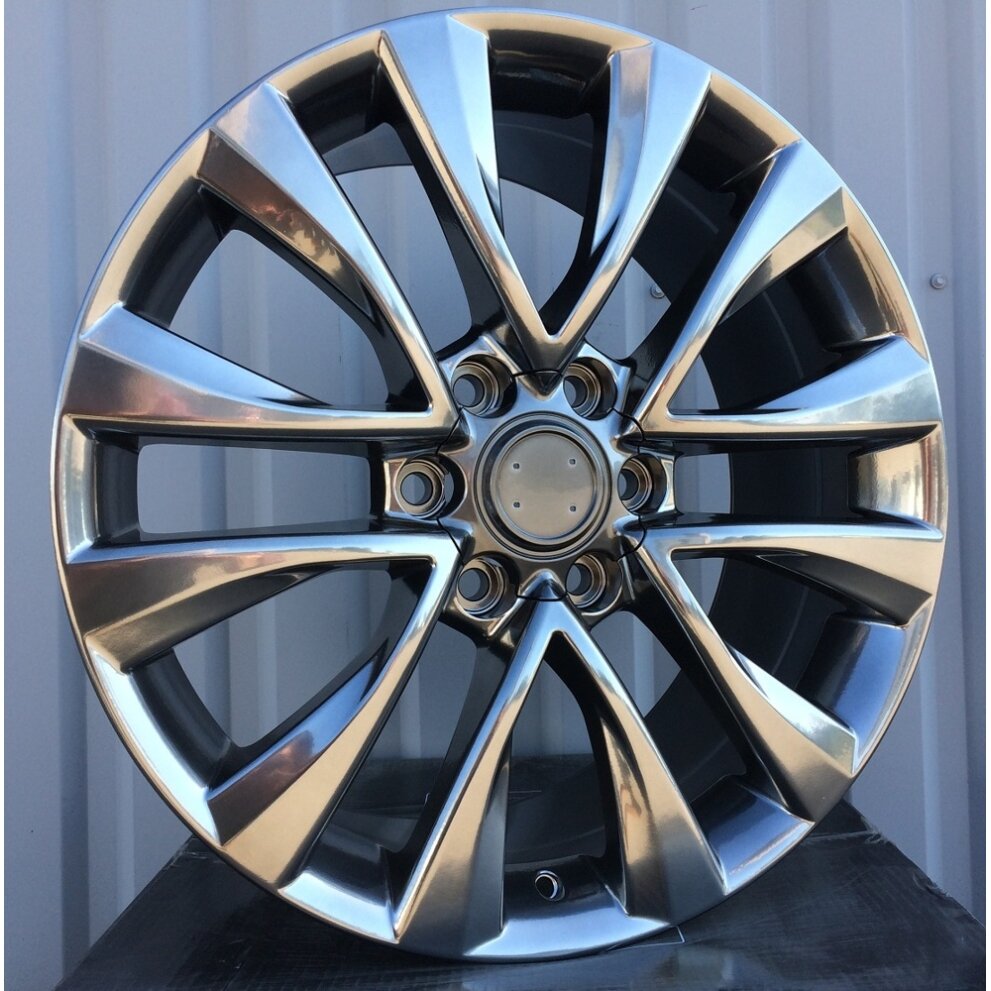 R20x8.5  6X139.7  ET  35  110.1  B1115  Hyper Black (HB)  For 4X4  (K3)  (For Toyota)