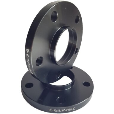 Spacer 15 mm 2 pcs 5x120 74.1/72.6 mm Black (NBA-5120-741/726-15B)