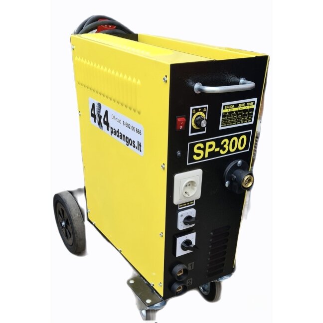 Suvirinimo pusautomatis SP-300, 60–300 A, 3×380 V – profesionalus MIG/MAG suvirinimo aparatas Suvirinimo pusautomatis SP-300, 60–300 A, 3×380 V – profesionalus MIG/MAG suvirinimo aparatas