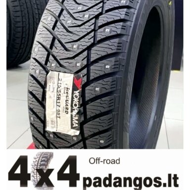 YOKOHAMA 265/45R20 104T IG65* STUDDED 3PMSF YOKOHAMA 265/45R20 104T IG65* STUDDED 3PMSF