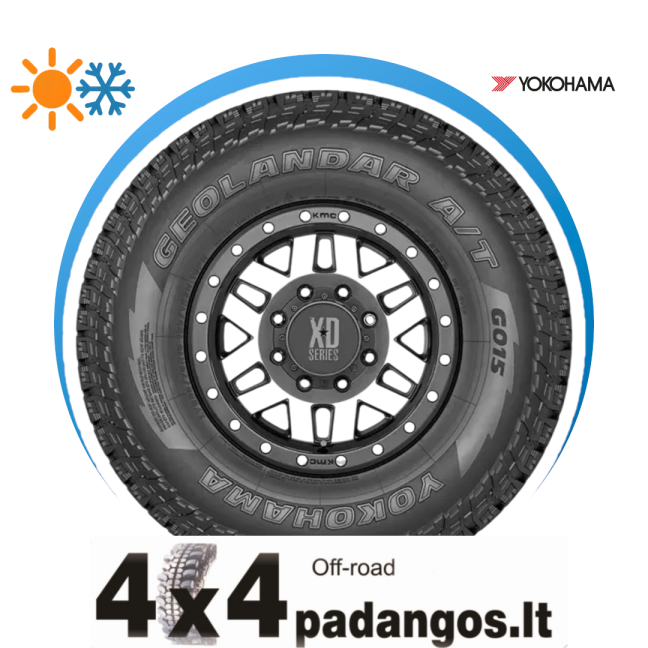 Yokohama 225/60R18 104H GEOLANDAR A/T G015 XL 3PMSF 2
